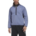 adidas Fleecepullover Terrex Utilitas Hike Half-Zip niebieski męski